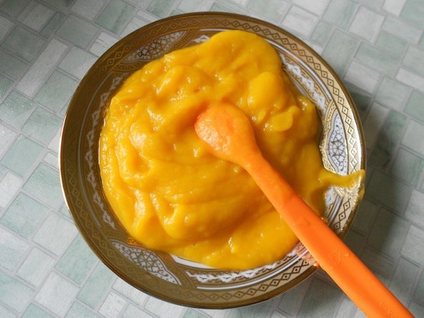 ПЮРЕ ИЗ МОРКОВИ И СЛАДКИХ ГРУШ
