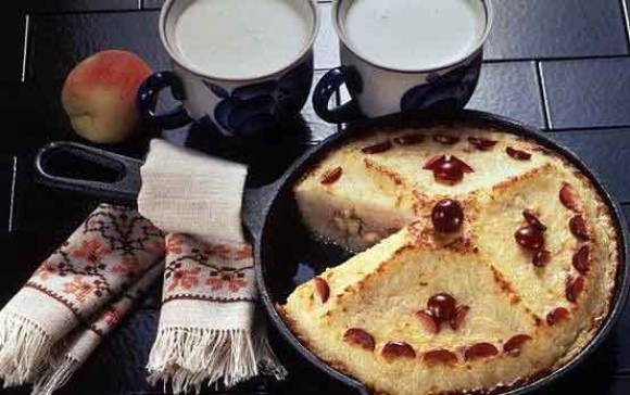 ЗАПЕКАНКА ИЗ ПШЕНА И ЯГОД