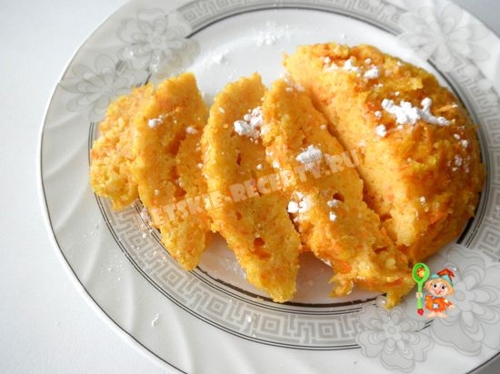 МОРКОВНО ТЫКВЕННАЯ ЗАПЕКАНКА