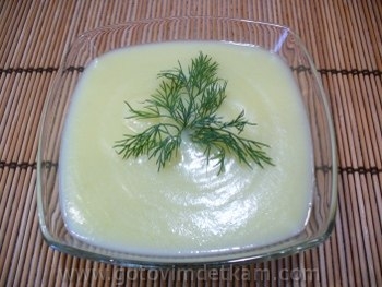 КАБАЧКОВО-КАРТОФЕЛЬНОЕ ПЮРЕ