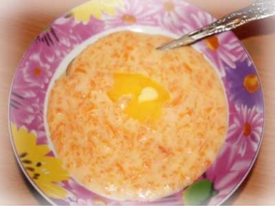 МАННАЯ КАША С МОРКОВЬЮ