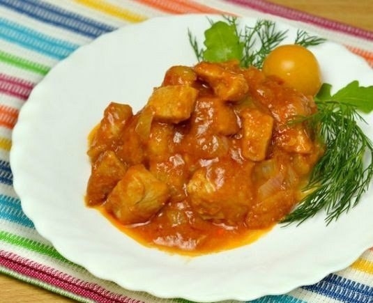 Гуляш по-советски, очень вкусно!