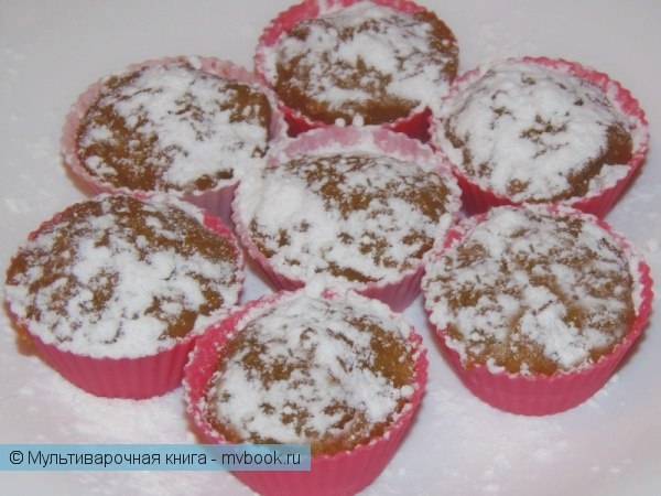 КУКУРУЗНО-МЕДОВЫЕ КЕКСЫ НА ПАРУ