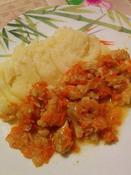 РЫБКА С ОВОЩАМИ, КАК В САДИКЕ