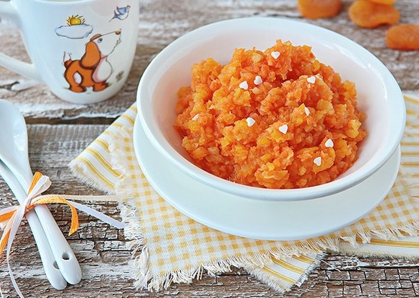 СОЛНЕЧНЫЙ САЛАТ ИЗ КУРАГИ И МОРКОВИ