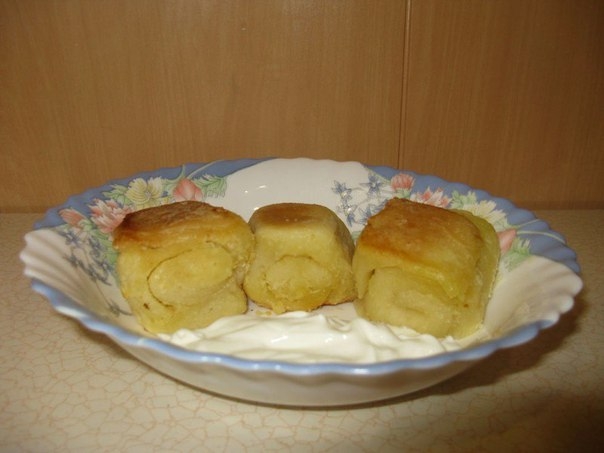 Творожные рулетики деткам