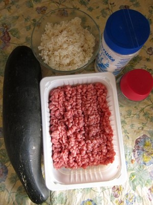 Рецепт ЗАПЕЧЕННЫЙ КАБАЧЕК С ФАРШЕМ И РИСОМ