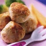 ШАРИКИ ИЗ КУРИЦЫ С ЯБЛОКАМИ