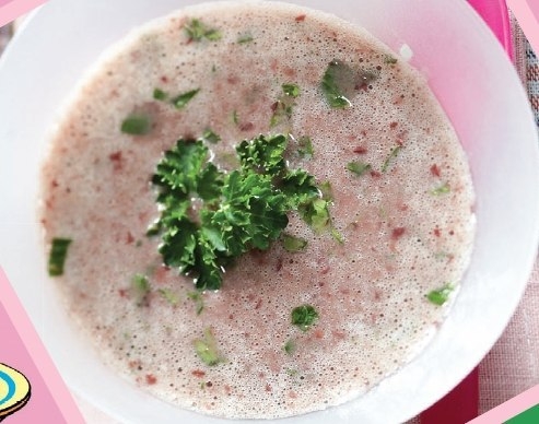 ПЮРЕ ИЗ КРАСНОЙ ФАСОЛИ С ЛУКОМ И ПЕТРУШКОЙ (ДЛЯ ДЕТЕЙ СТАРШЕ 1,5 ЛЕТ)