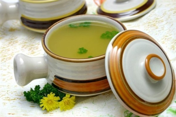 Мясной бульон для детских блюд