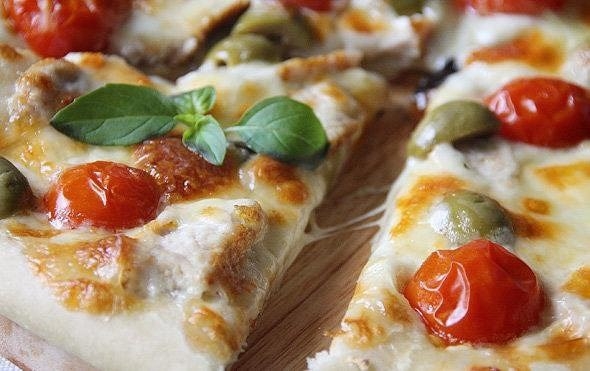Белая пицца