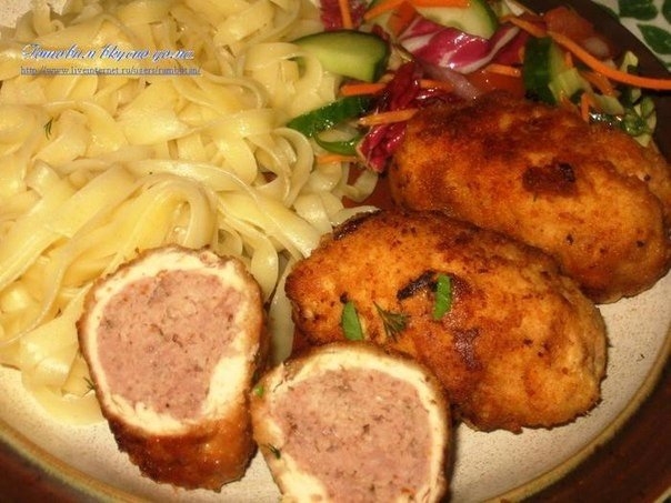 Куриные завороты.
