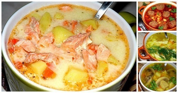 Рецепты 5 самых вкусных супов.