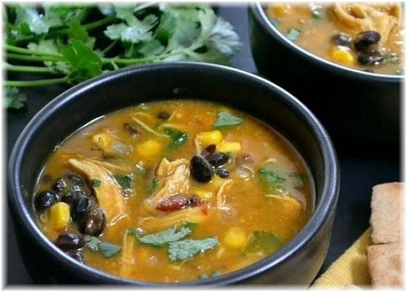 Куриный суп по&ndash;мексикански