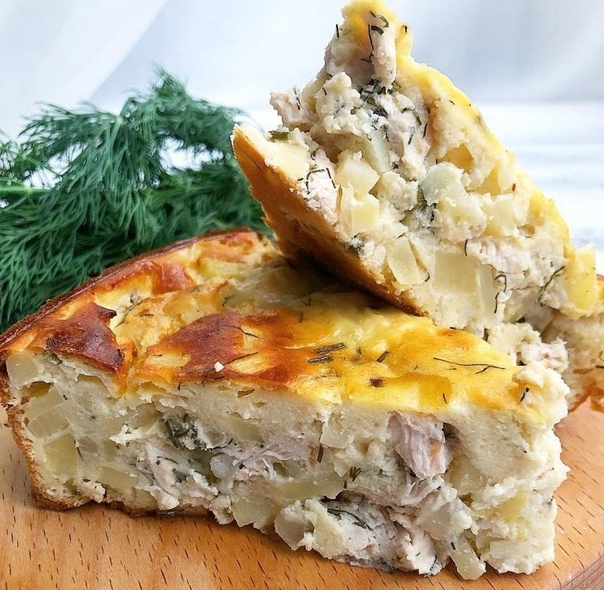 НЕЖНЕЙШИЙ ПИРОГ С КУРИЦЕЙ