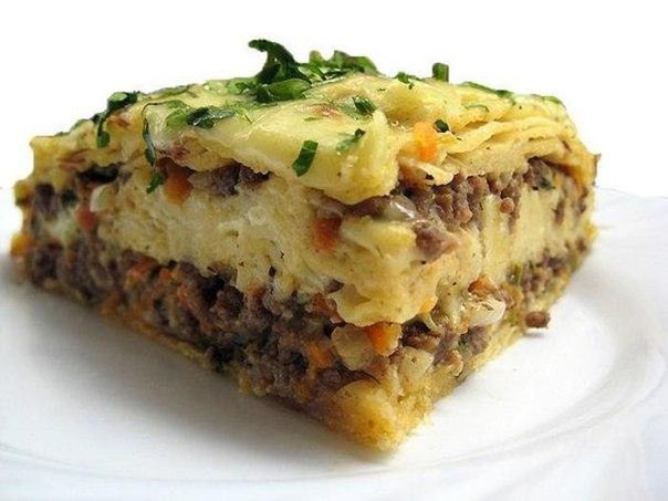 СОЧНЫЙ МЯСНОЙ ПИРОГ ИЗ ЛАВАША
