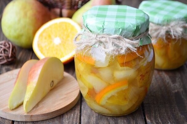 ВАРЕНЬЕ ИЗ ГРУШ И АПЕЛЬСИНОВ