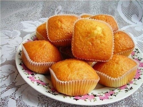 ПРОСТЕЙШИЕ КЕКСЫ СО СГУЩЕНКОЙ