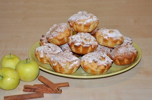 ВКУСНЫЕ ЯБЛОЧНЫЕ КЕКСЫ