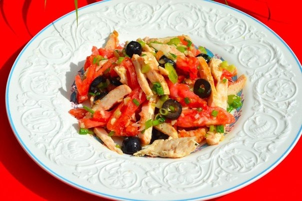 НОВЫЙ САЛАТИК ИЗ КУРИЦЫ НОВЫЙ САЛАТИК ИЗ КУРИЦЫ