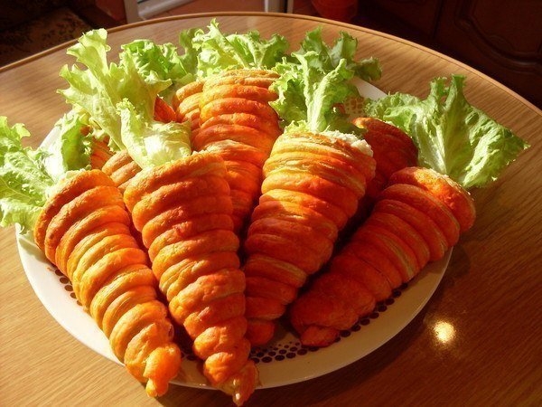САЛАТ В МОРКОВКАХ! САЛАТ В МОРКОВКАХ!