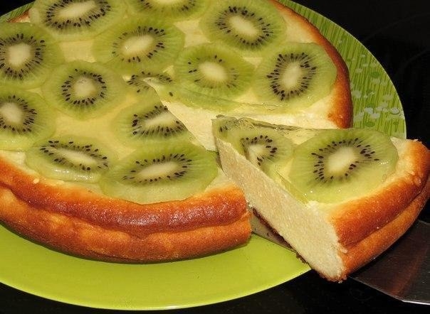 ОЧЕНЬ НЕЖНЫЙ ЧИЗКЕЙК С КИВИ!