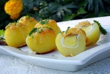 КАРТОФЕЛЬ С СЮРПРИЗОМ!