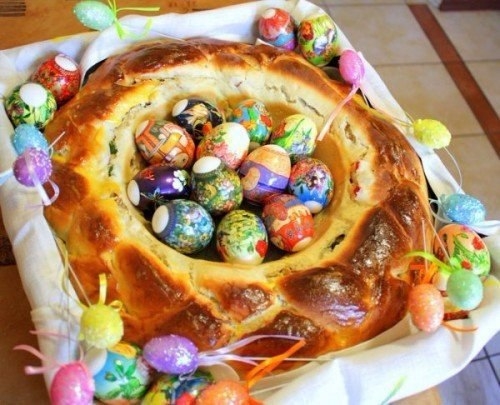 ПАСХАЛЬНЫЙ ВЕНОК С НАЧИНКАМИ!