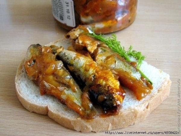 Домашняя килька в томате!