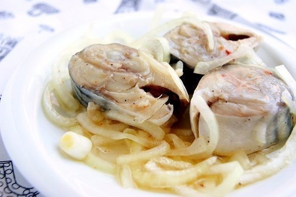 Маринованная скумбрия, как в детстве!