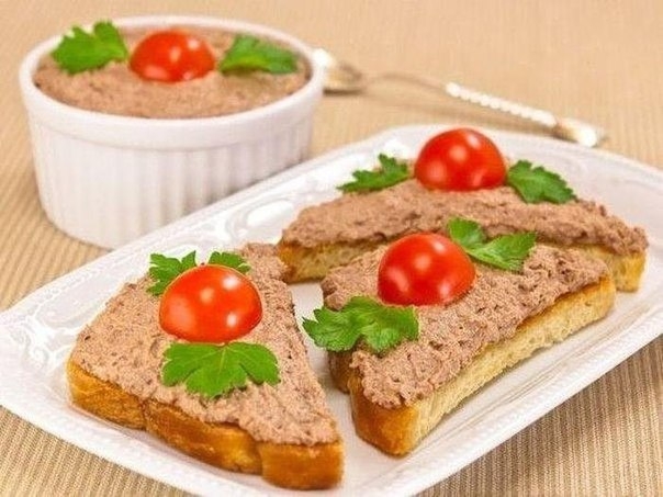Паста из печени трески!