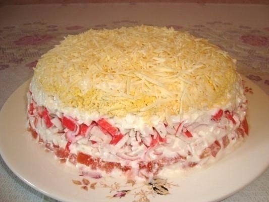 ТОП САМЫХ ВКУСНЫХ САЛАТОВ С КРАБОВЫМИ ПАЛОЧКАМИ:)