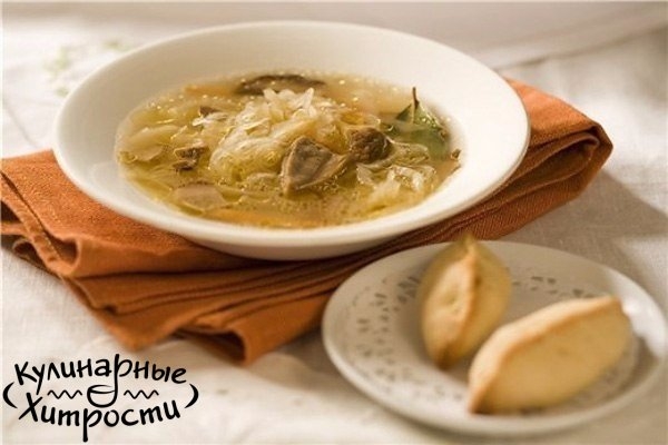 ЩИ ПОСТНЫЕ С ГРИБАМИ
