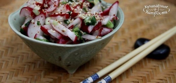 БЫСТРО МАРИНОВАННАЯ РЕДИСКА ПО-КОРЕЙСКИ
