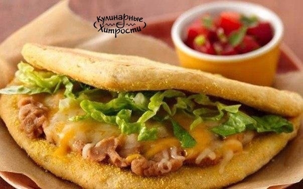 ПЕЧЕНЫЕ КУКУРУЗНЫЕ СЕНДВИЧИ С СЫРОМ