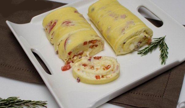 Белковый рулет!
