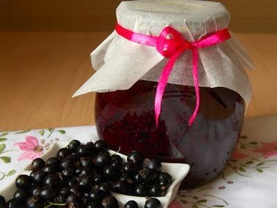 Варенье из черной смородины с бананом