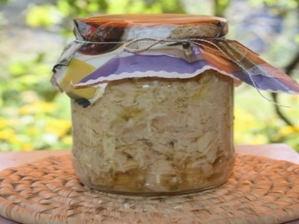 Заготовки на зиму: куриная тушенка в мультиварке Заготовки на зиму: куриная тушенка в мультиварке