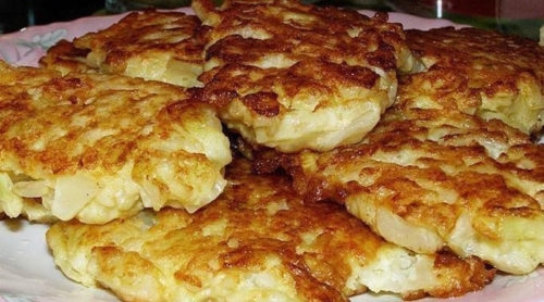 Капустные оладушки на кефире. Мои самые любимые!