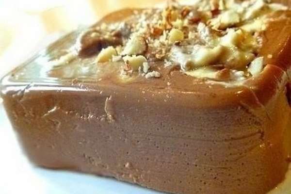 Творожно-шоколадное суфле с медом
