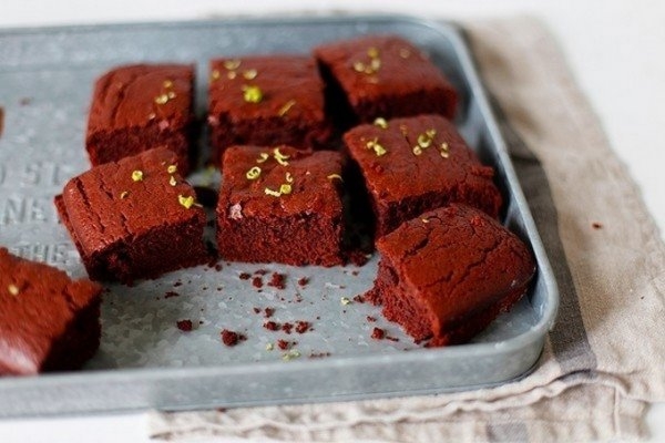 Брауни с и лимоном на десерт