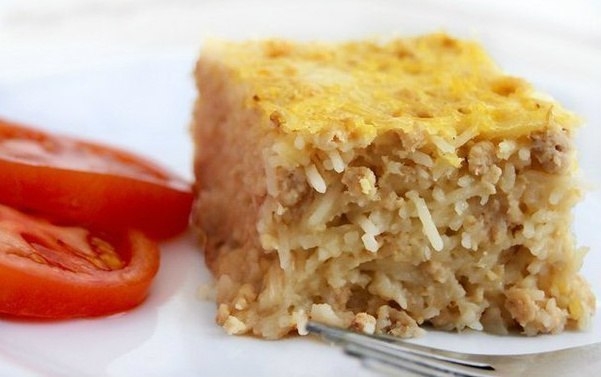 Запеканка с мясом и вермишелью Запеканка с мясом и вермишелью
