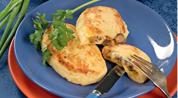 КАРТОФЕЛЬНЫЕ ЗРАЗЫ С КАПУСТОЙ И ГРИБАМИ КАРТОФЕЛЬНЫЕ ЗРАЗЫ С КАПУСТОЙ И ГРИБАМИ