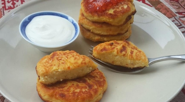 Сырники без сахара, яиц и глютена