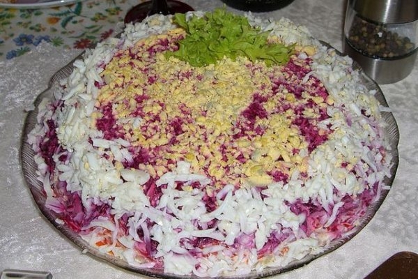 Селедка под шубой (классический)