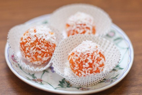 Морковные конфетки
