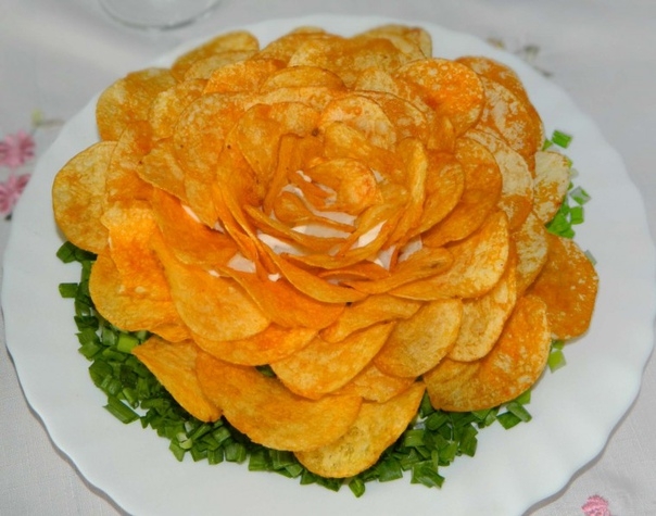 Салат "Розочка"