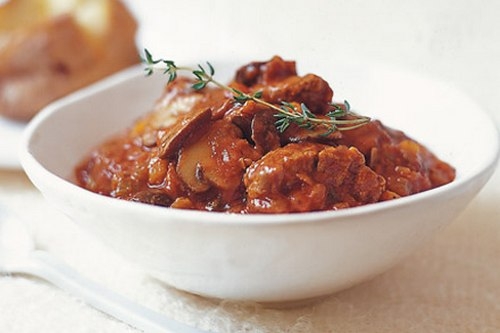 Мясо с картофелем и лапшой по-туркменски в мультиварке