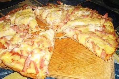 Самая вкусная пицца за 10 минут