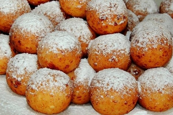 Простые творожные шарики на скорую руку